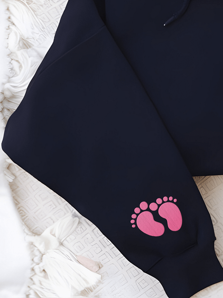 Personalized Embroidered Quarter Zip Sweatshirt (With Sleeve Element) product image (2)