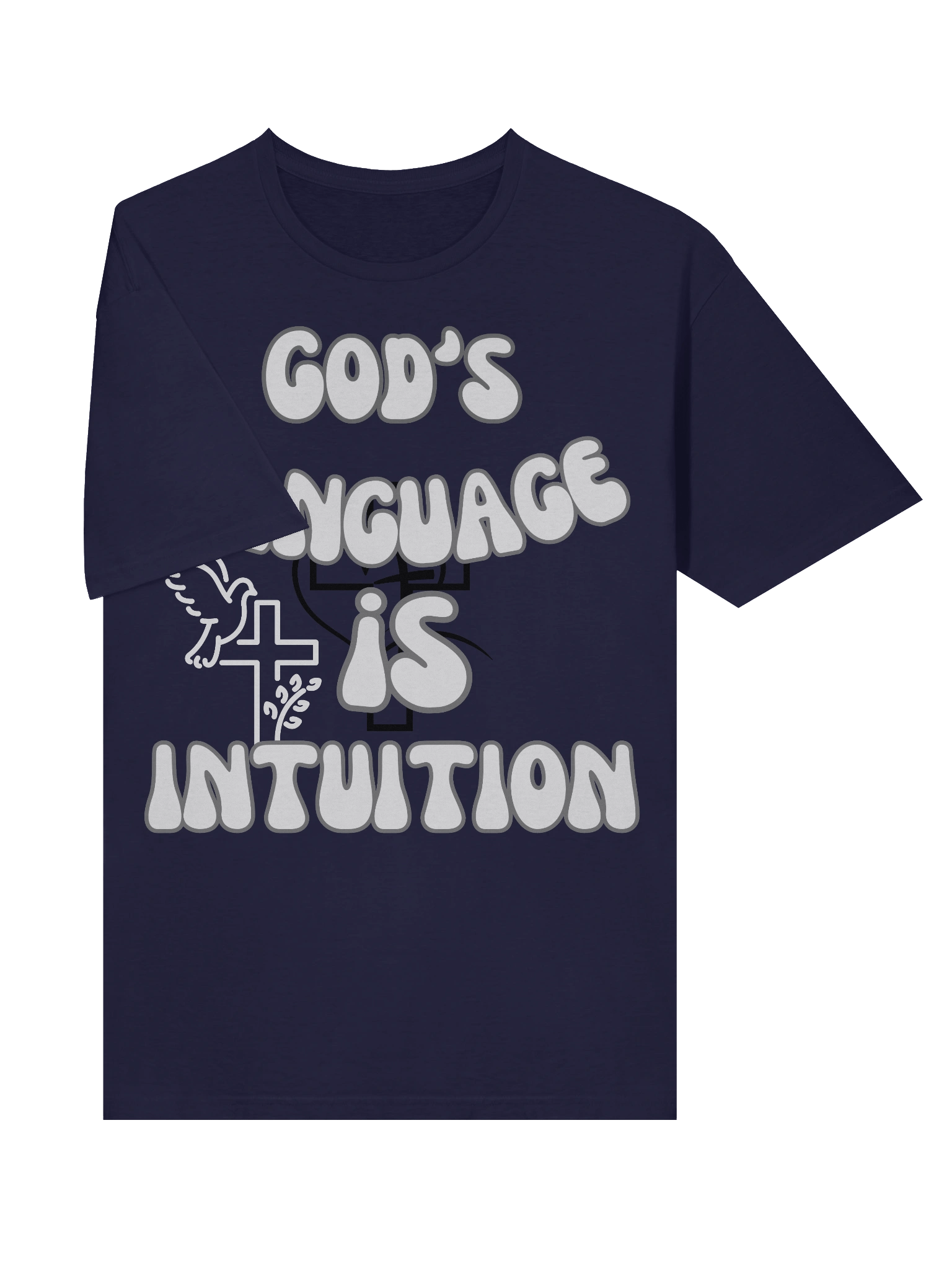 God's Language is Intuition Unisex T-Shirt product image (24)