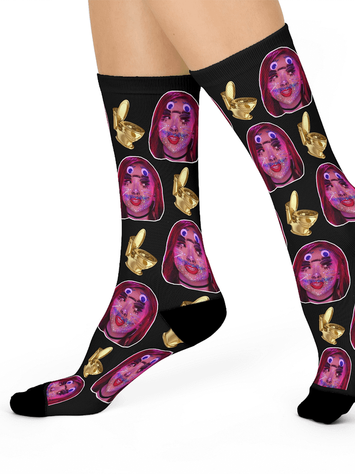 Velvet Makeup Face Socks product image (2)