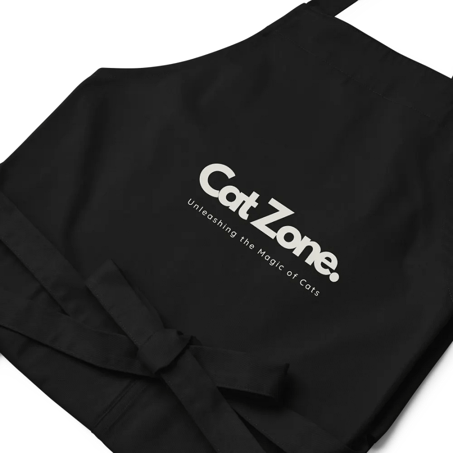Cat Zone - Midnight Guardian Organic Cotton Apron product image (7)