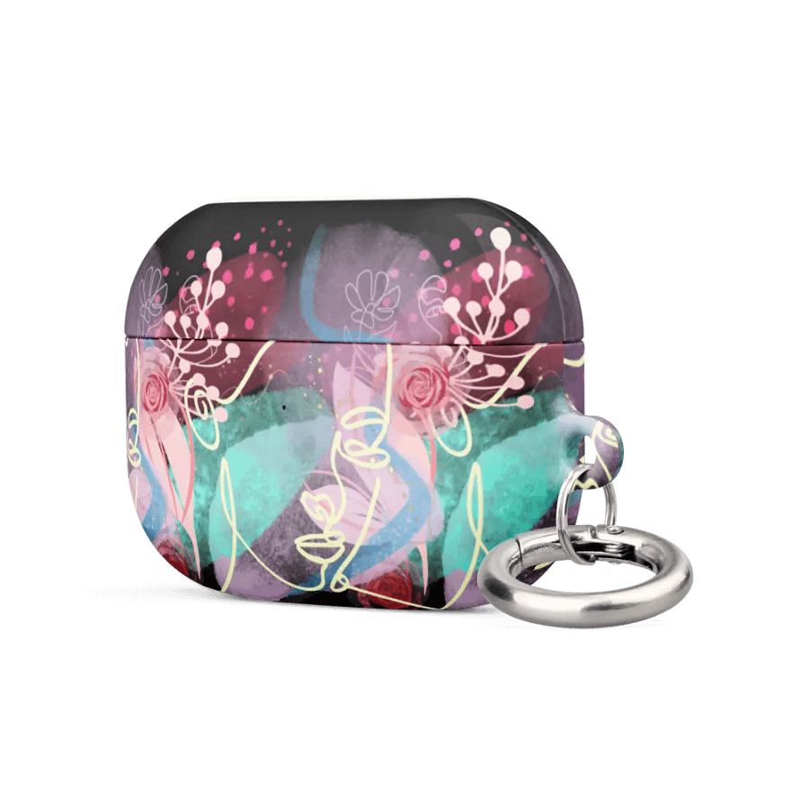 Floral Whirlwind AirPods® Case for the ladies girls teens who love music product image (42)