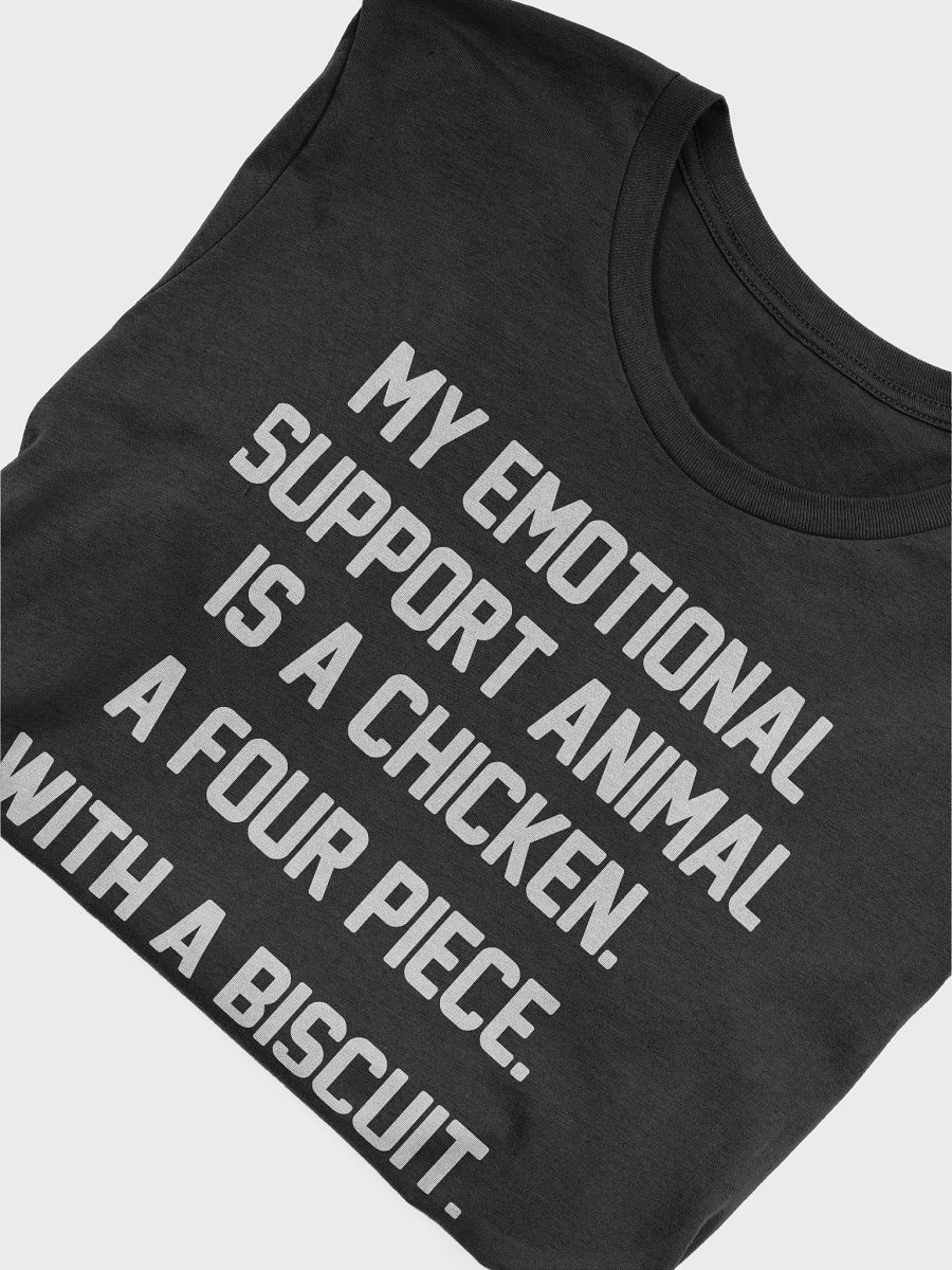 My Emotional Support Animal Is A Chicken - Four Piece With A Biscuit product image (5)