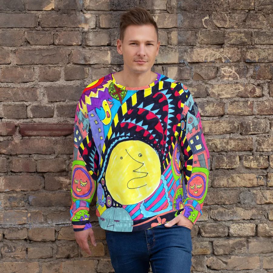 Abstract Dream Fantasy Unisex Sweatshirt product image (3)
