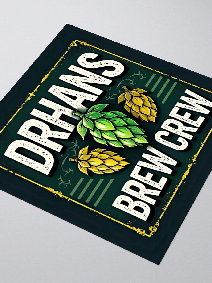 Brew Crew Kiss Cut Sticker product image (9)