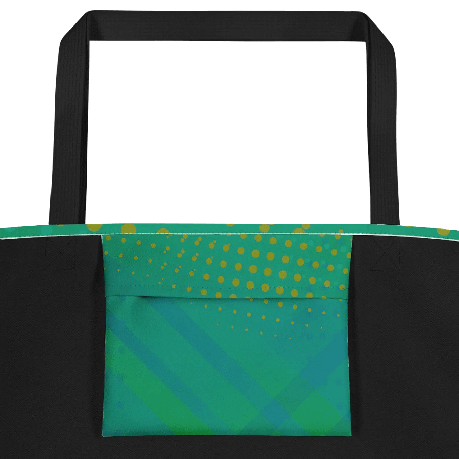 Vibrant Plaid Dreams Tote Bag for moms friends art students product image (2)