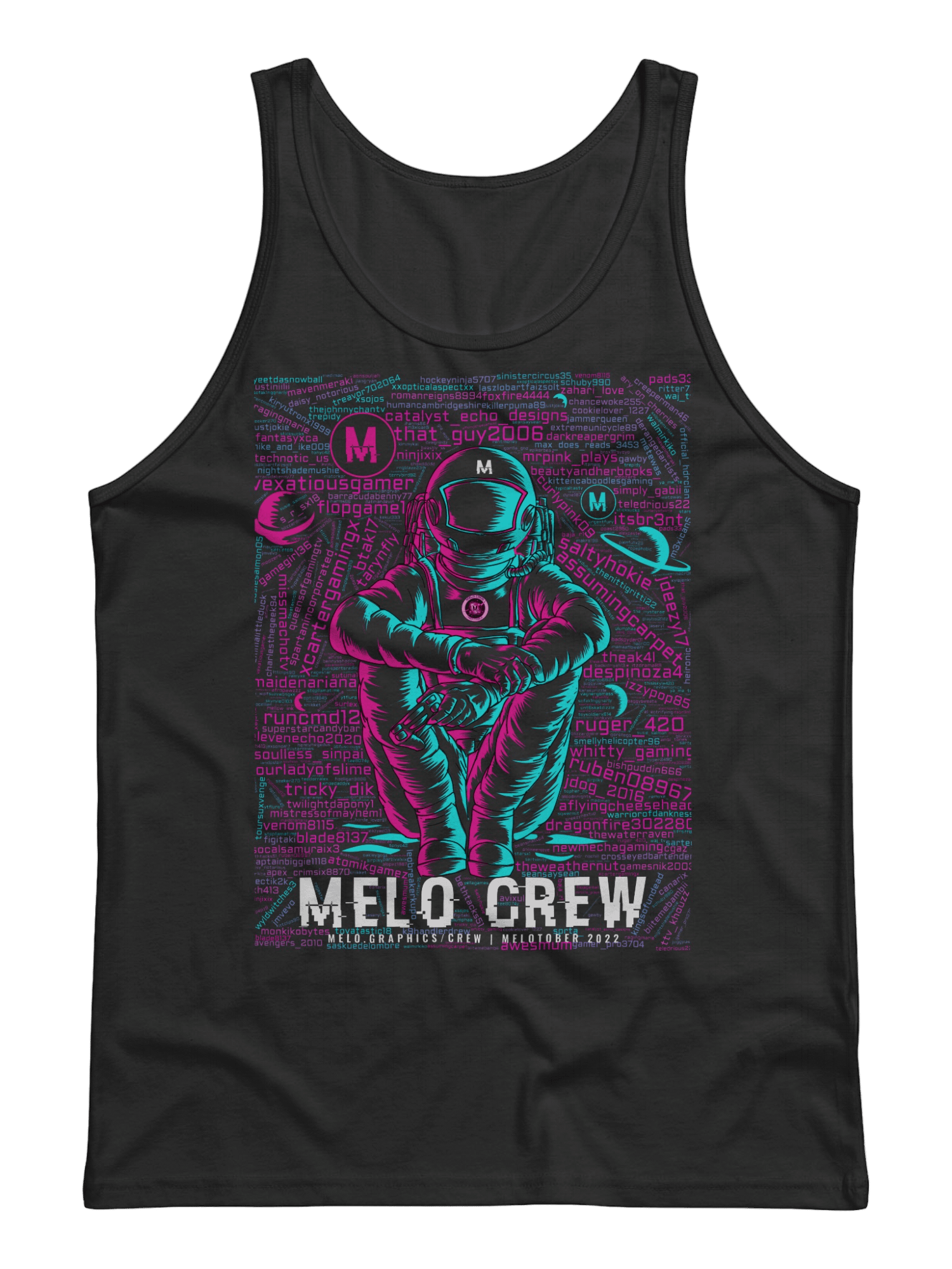 #MELOtober 2022 MELO CREW Vibes - Personalized Tank + BONUS | #MadeByMELO product image (2)