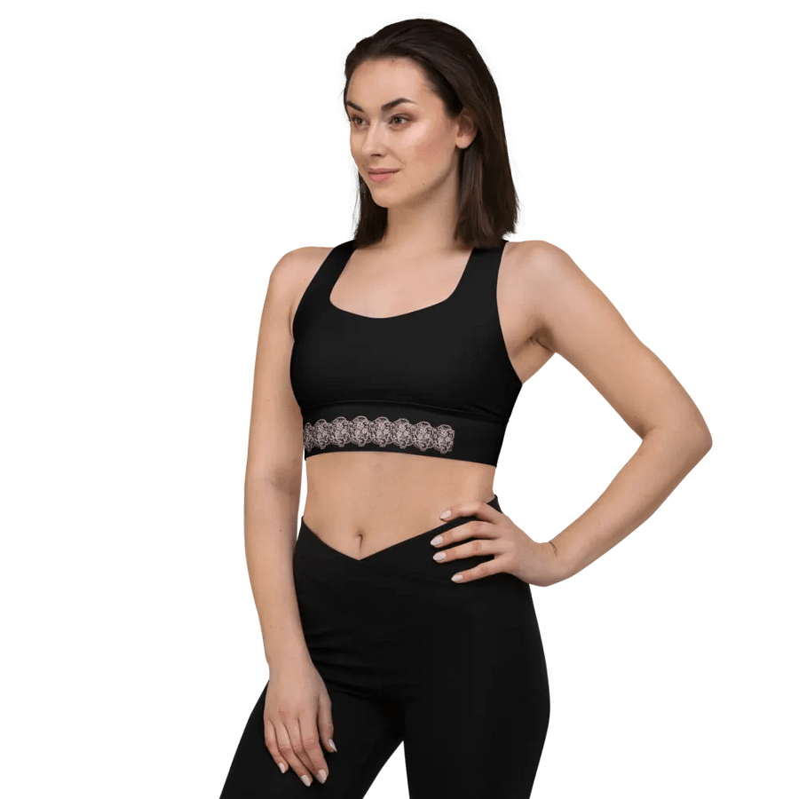 Lace Pink Premium Sportswear Longline Sports product image (4)