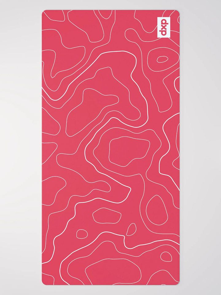 Topography Mouse Pad | Red product image (2)