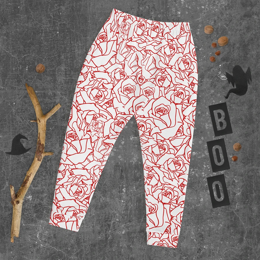 Loads of Roses · white-red joggers product image (7)