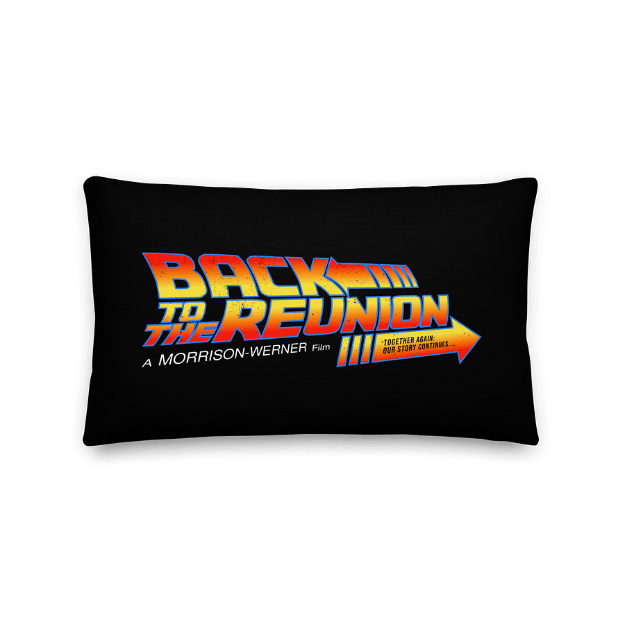 "Back to the Reunion" Premium Pillow product image (2)