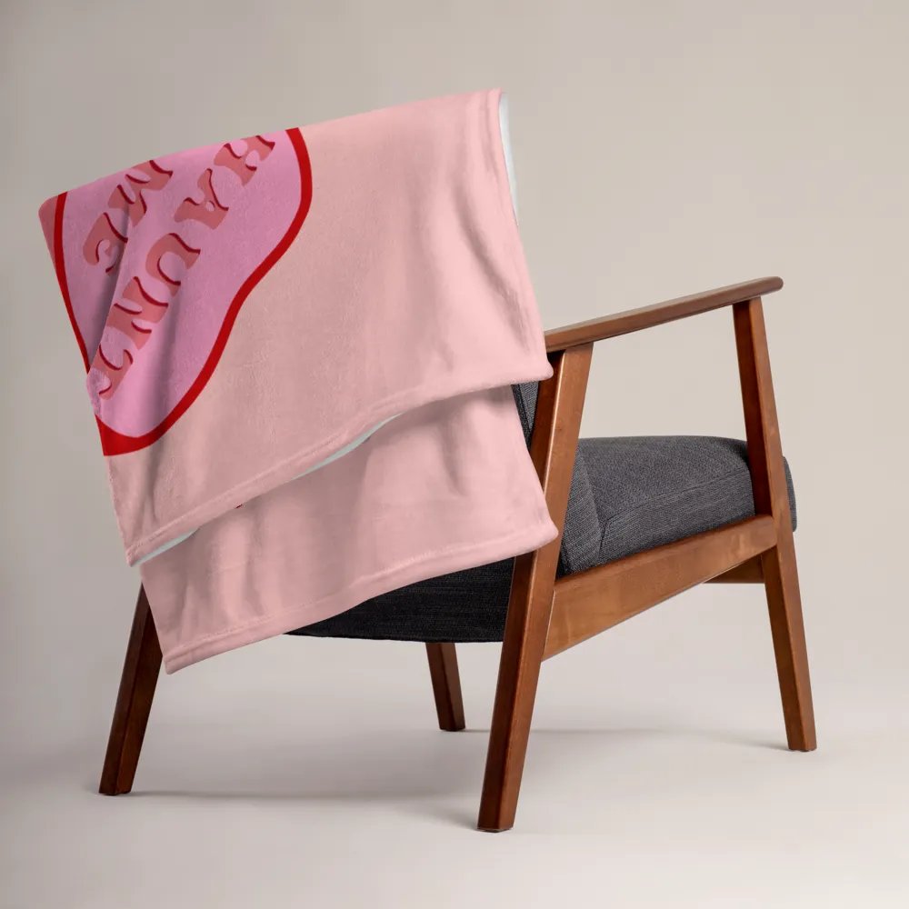 Candy Hearts Throw Blanket product image (3)