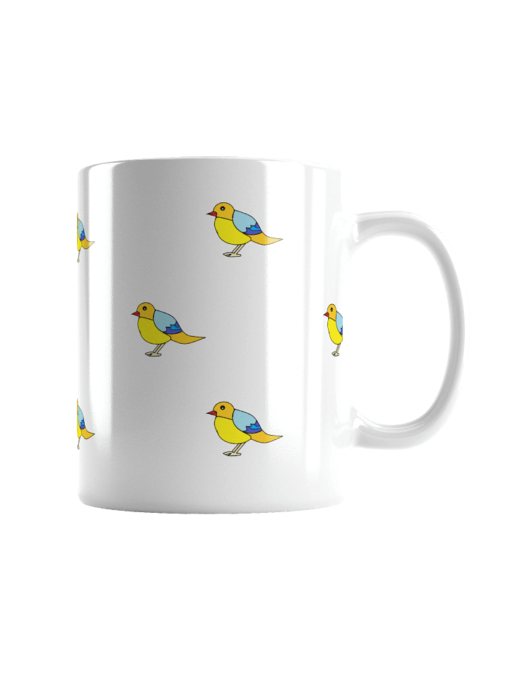 Sunny Birds White Glossy Mug product image (5)