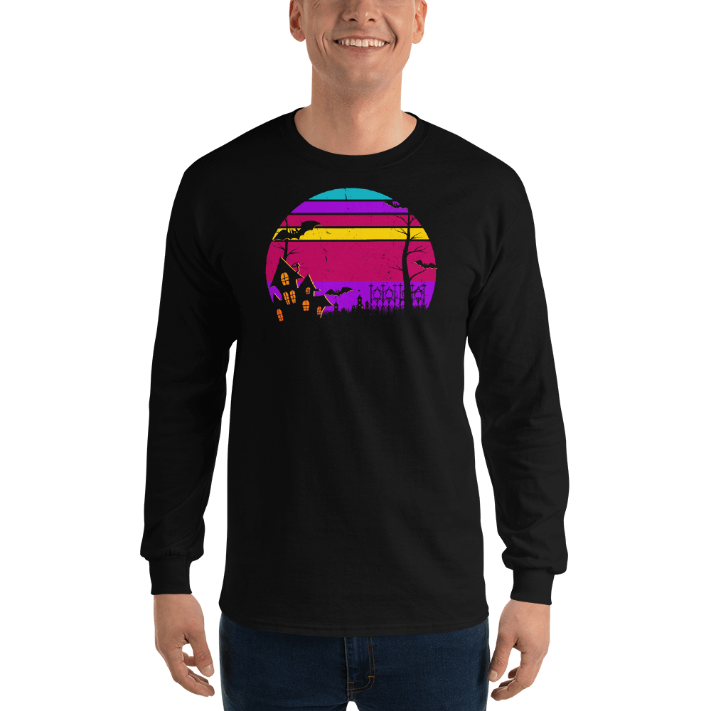 Spooky Retro Long Sleeve Tee product image (1)