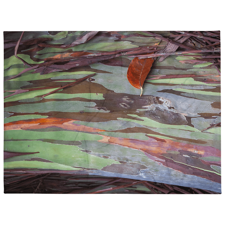 Painted Tree Printed Throw Blanket product image (1)