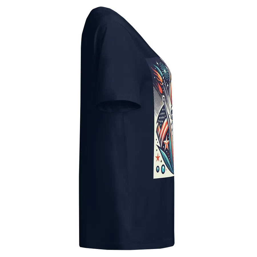 Torch of Liberty Women's Organic Tee product image (4)
