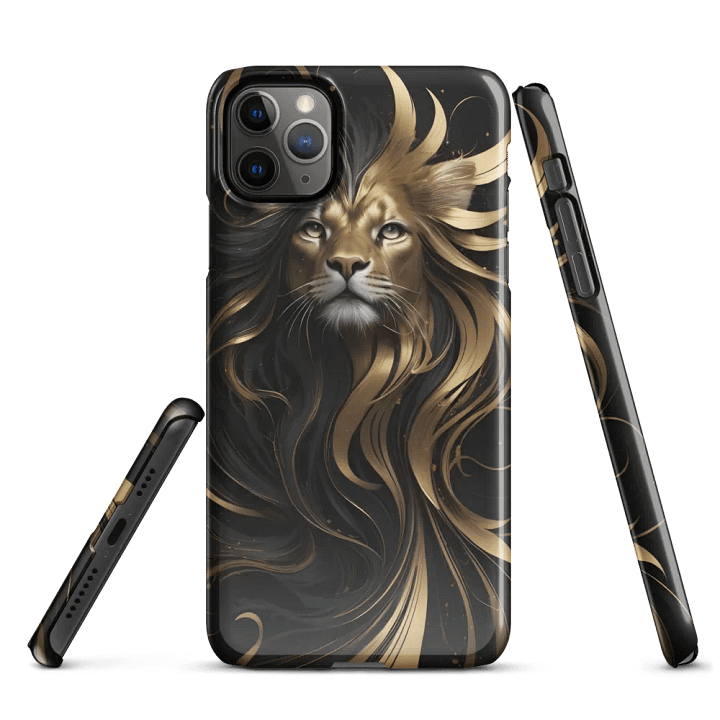 Snap Case for iPhone – The golden Lion product image (5)