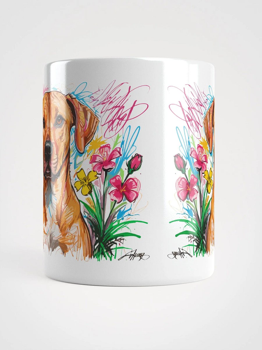 Scribbles Rhodesian Ridgeback 7 , Mug product image (10)