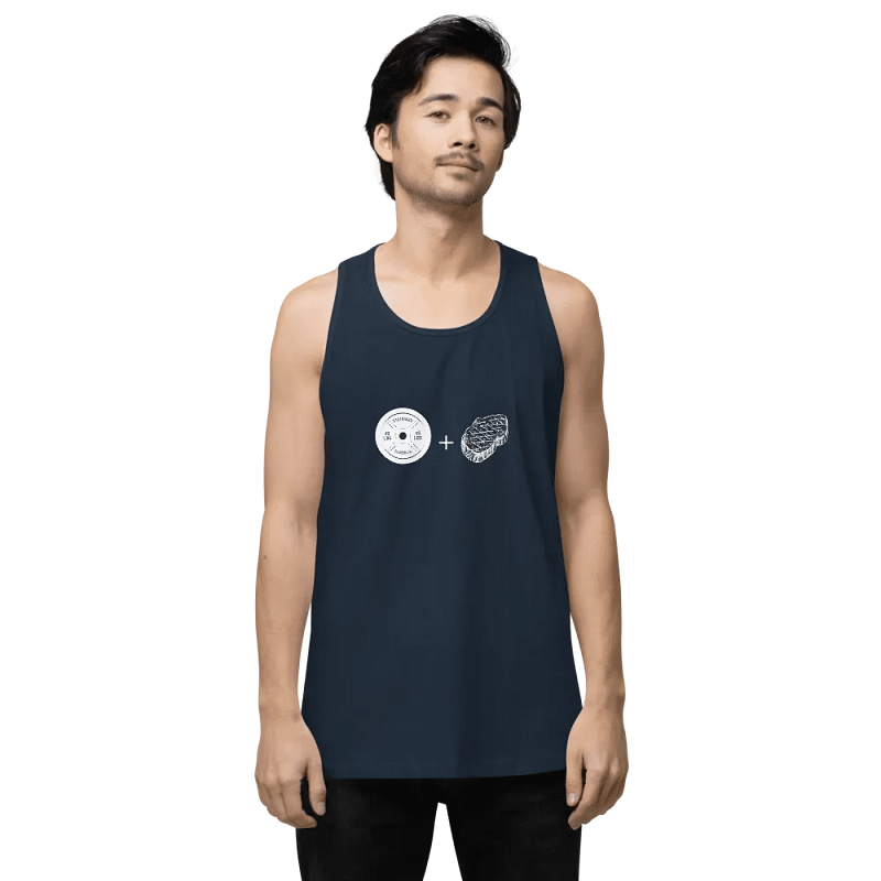 Weights and Steaks Graphic Tank