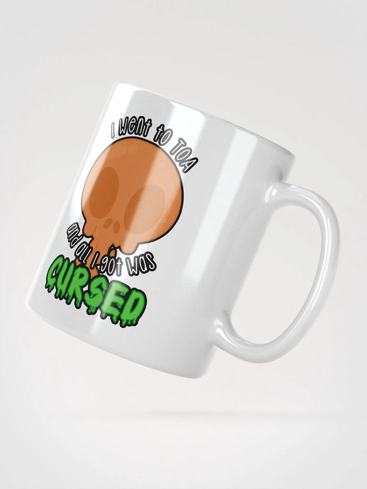 All I Got Was Cursed - Druid - White Glossy Mug product image (2)