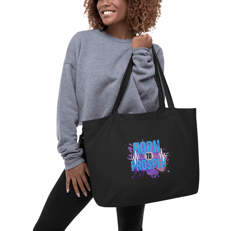 Born to Prosper Rectangular Tote Bag product image (6)