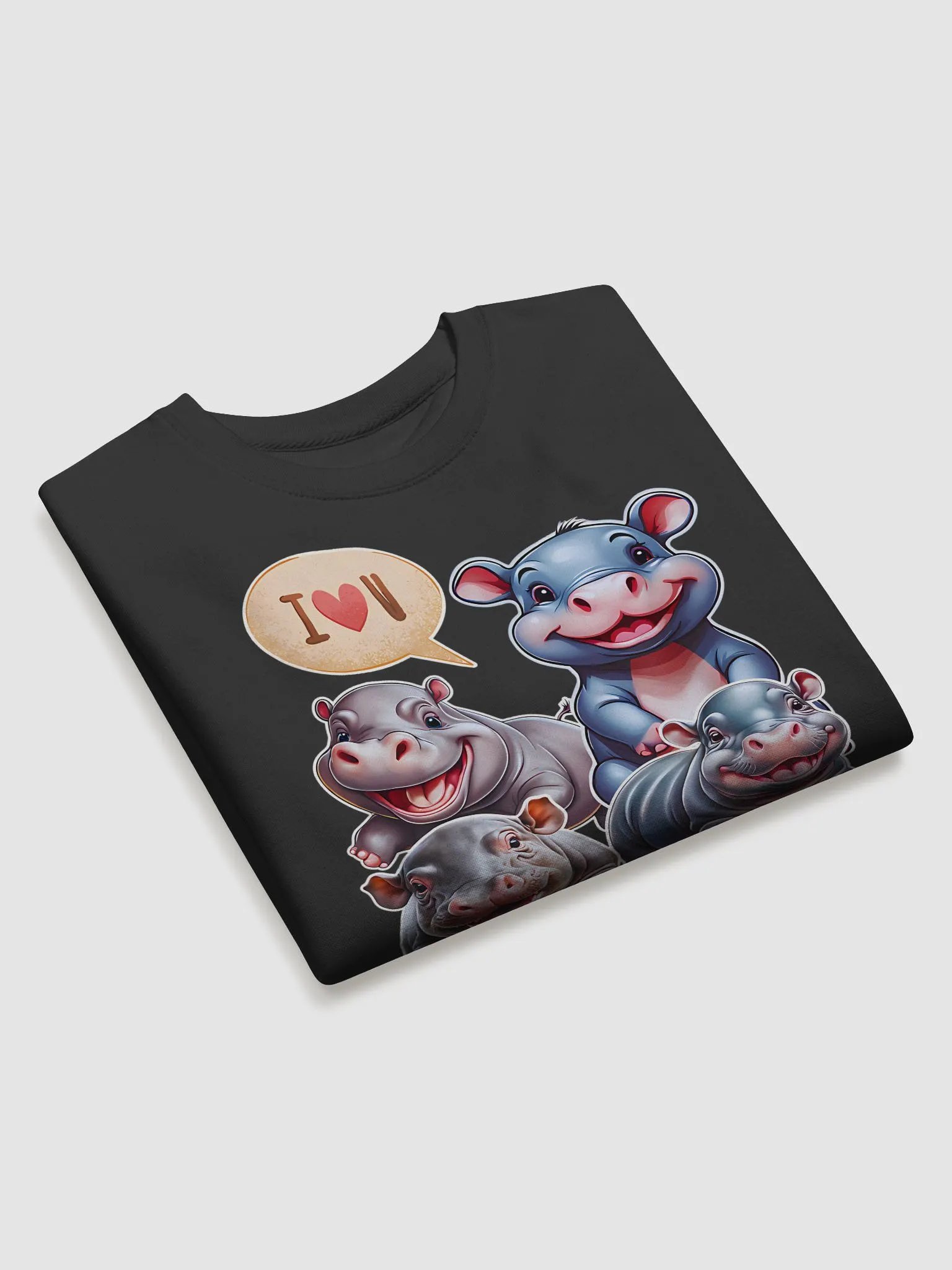 Famous Baby Pigmy Moo Deng Sweatshirt product image (3)