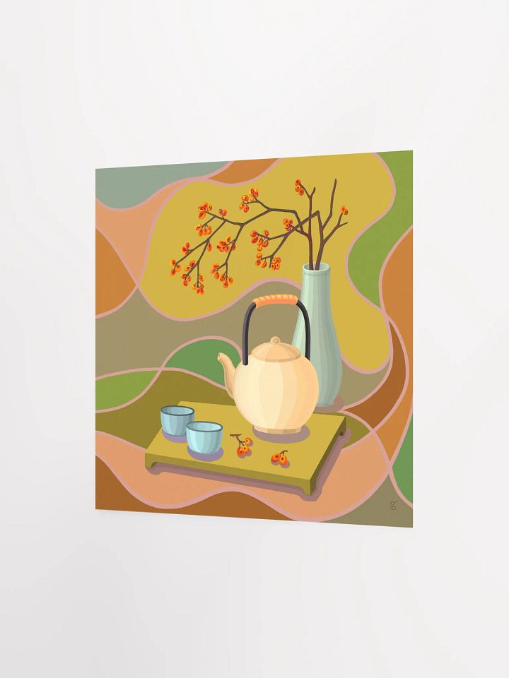 Tranquil Tea Time Poster - Coffee Shop No. 9 product image (2)