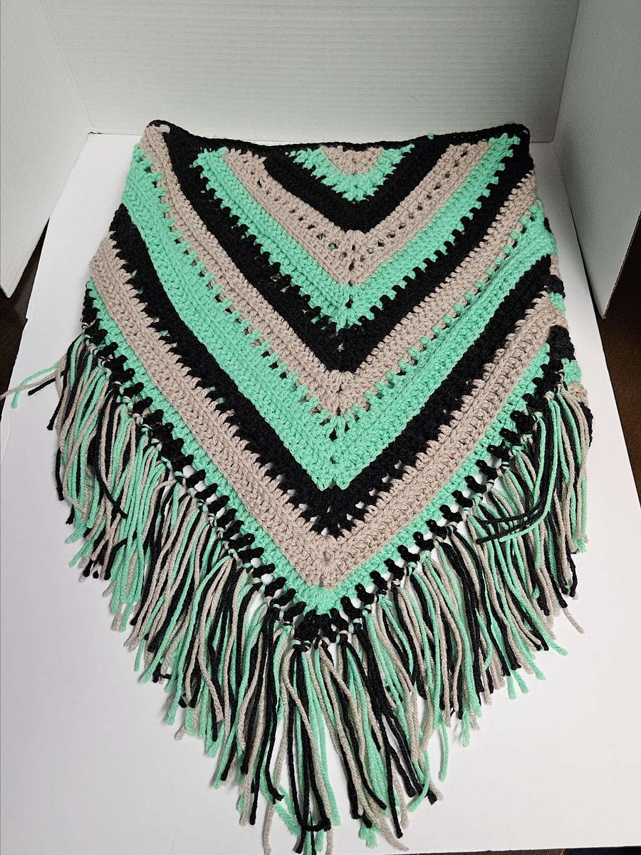 Crochet Wild Oleander Hooded Scarf product image (8)