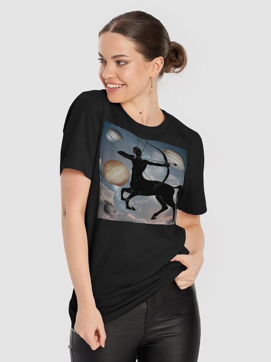 Sagittarius Zodiac Unisex Supersoft T-Shirt with Celestial Design product image (9)