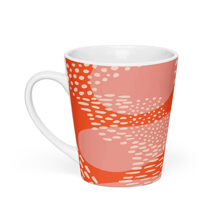 Retro Chic Latte Mug product image (1)