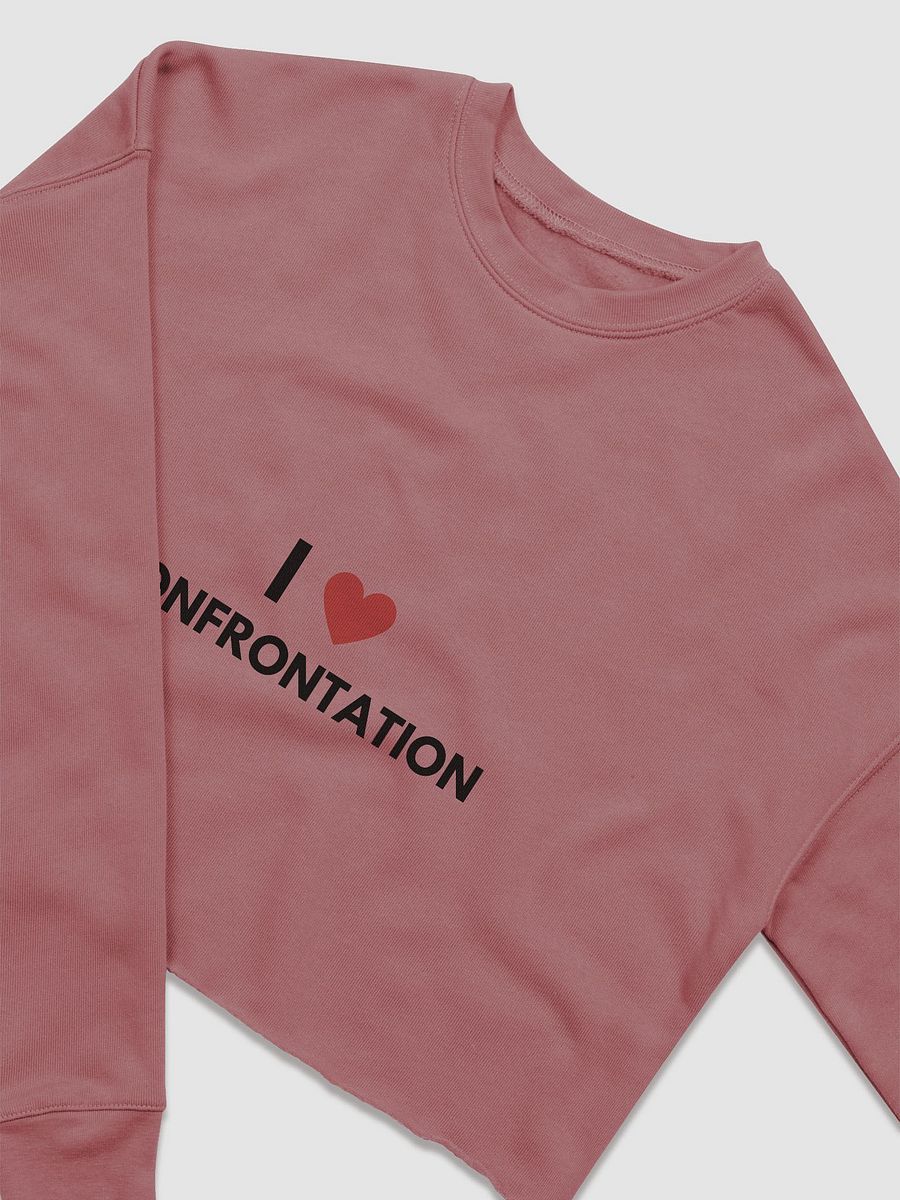 I <3 Confrontation cropped crewneck product image (3)