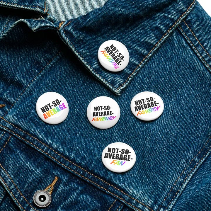 Not-So-Average-Fan Pins product image (2)
