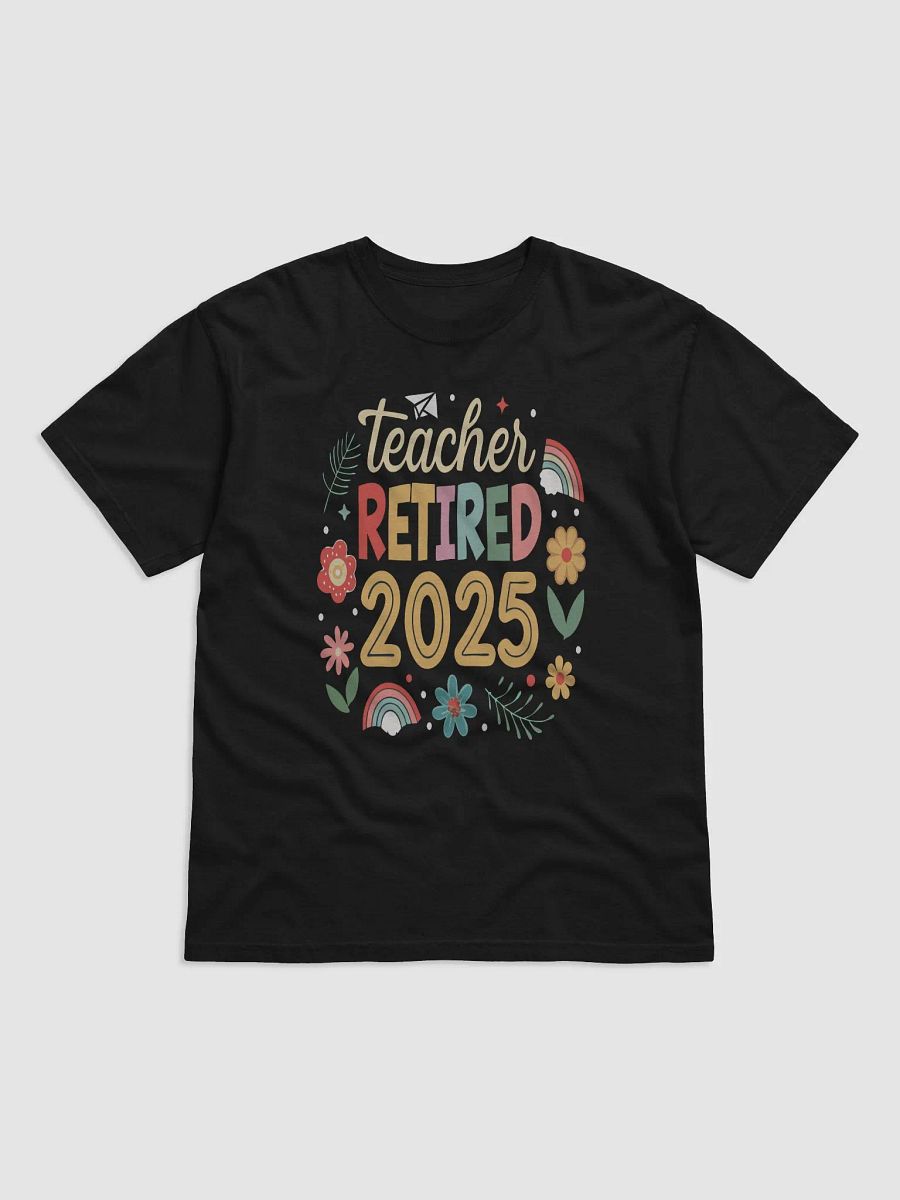 Teacher Retirement 2025 Celebration T-Shirt product image (1)