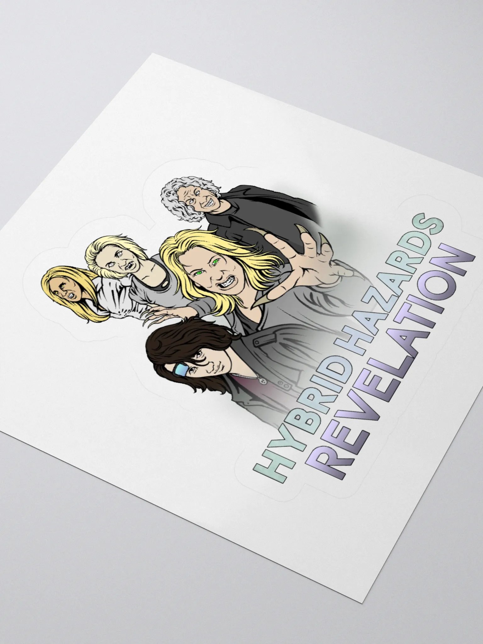 Hybrid Hazards: Revelation - Sticker product image (3)