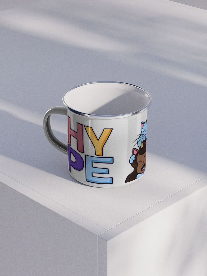 Hug and Hype Enamel Mug product image (1)