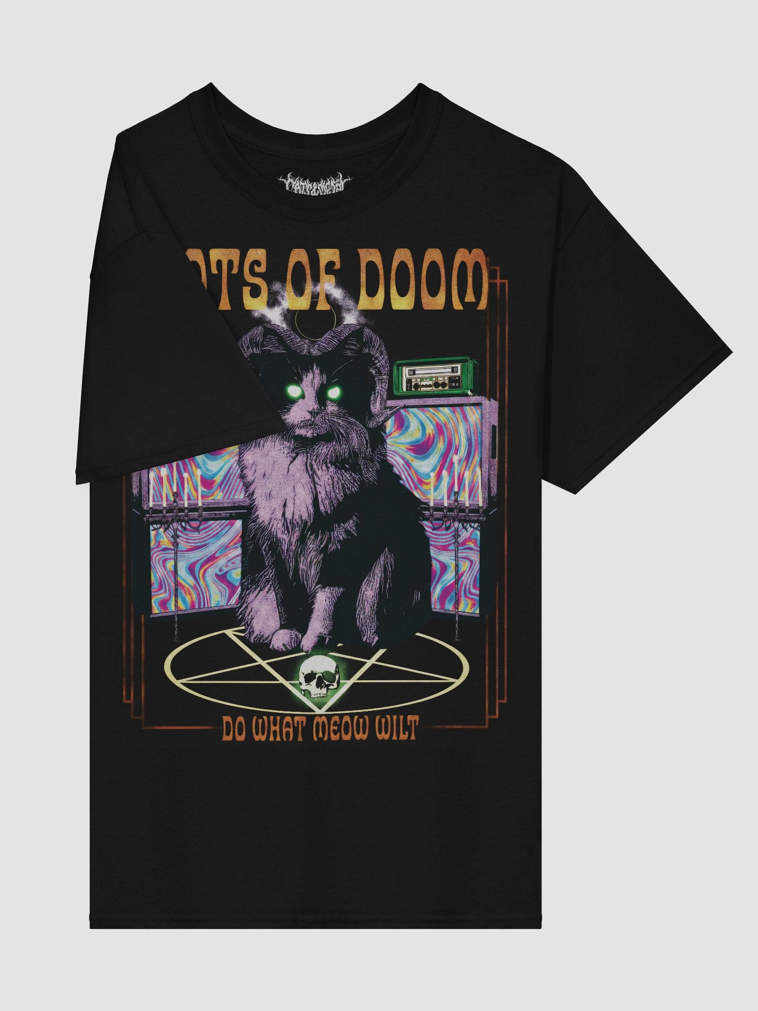 CATS OF DOOM PSYCH TEE product image (4)