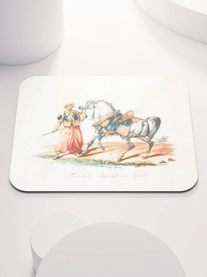 Equestrian Dreams Vintage Art Mouse Pad product image (2)