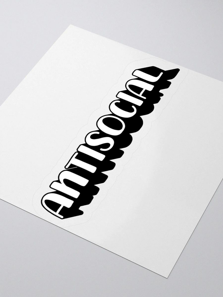 Antisocial Sticker product image (12)