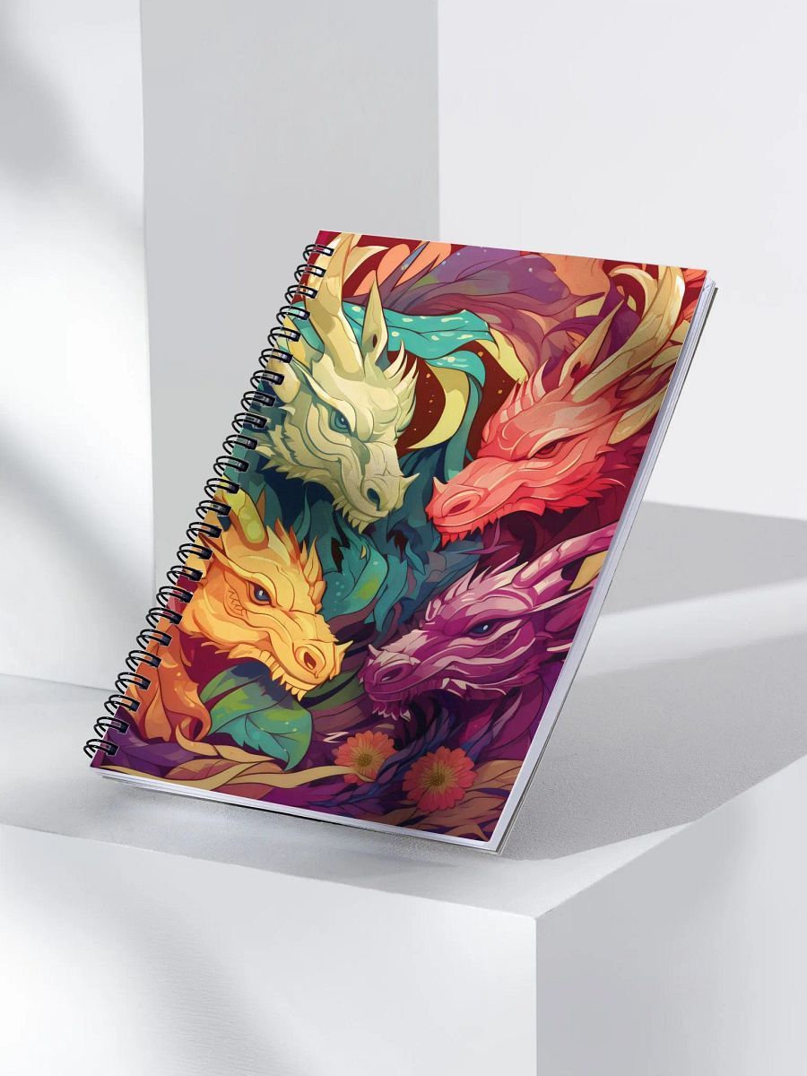 Dragon Fierce Harmony Spiral Notebook product image (3)