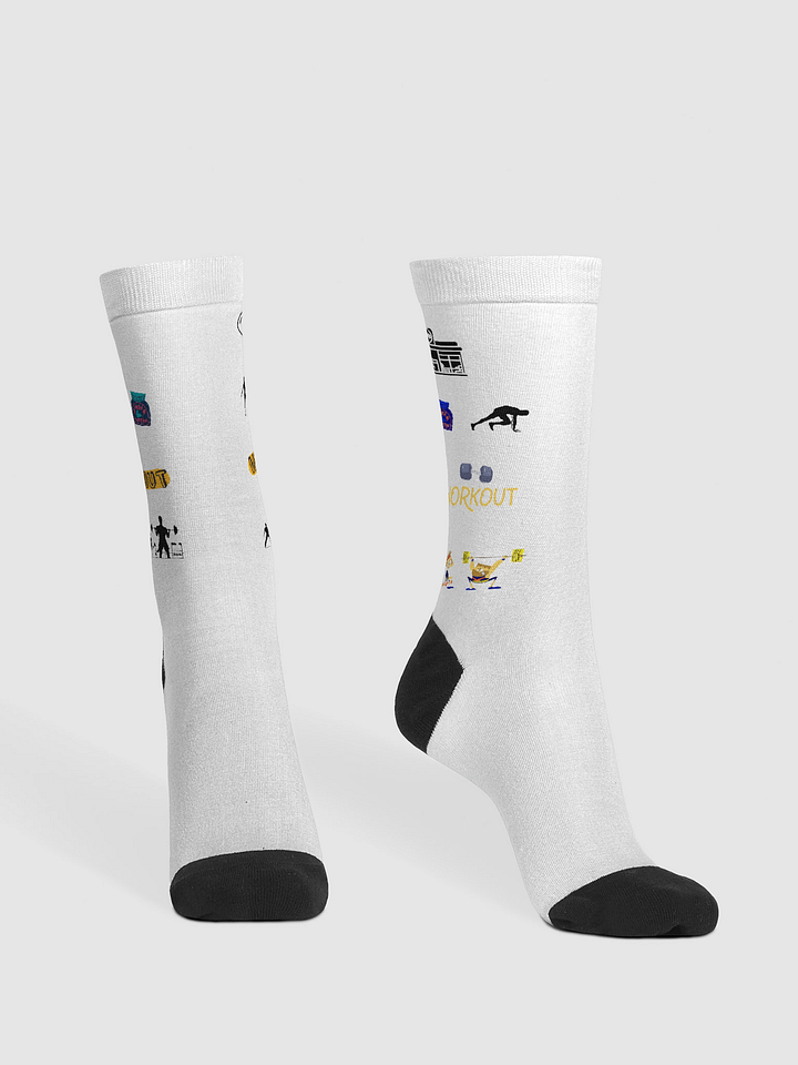 Workout Graphic Socks product image (2)