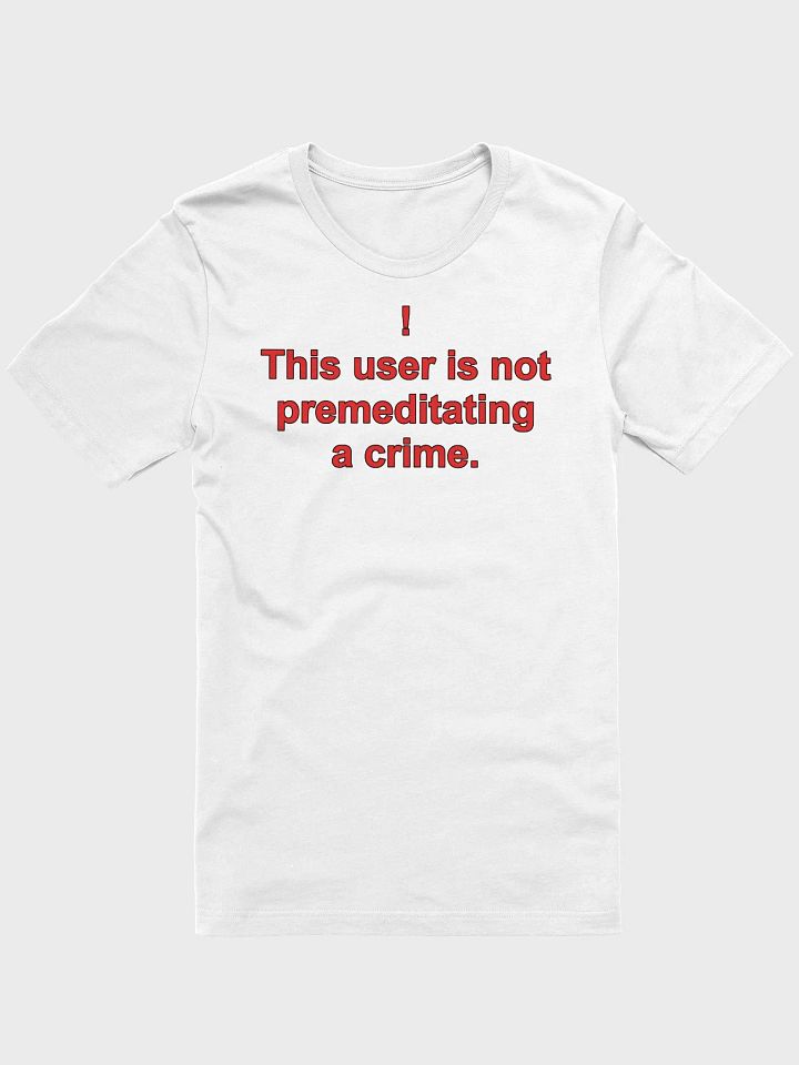 Premeditated Crime Cotton T-Shirt product image (22)