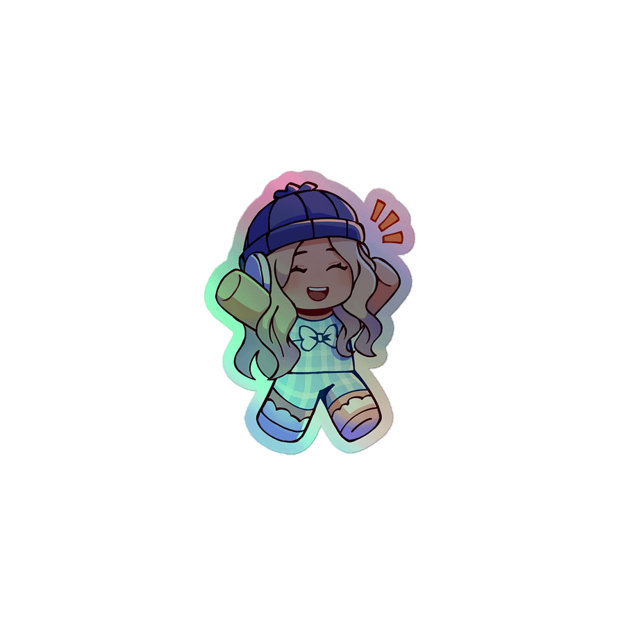 Holographic Avi Sticker product image (1)