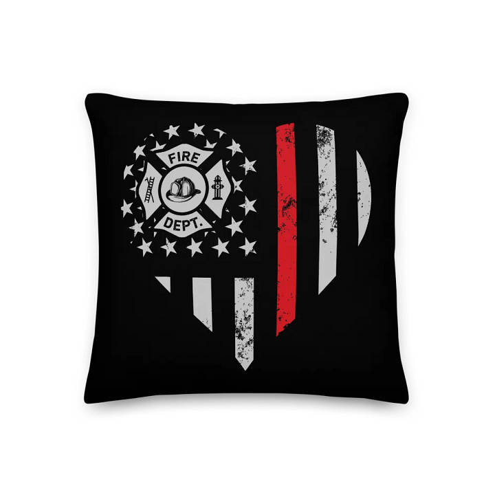 Fire Dept Heart - Pillow product image (1)