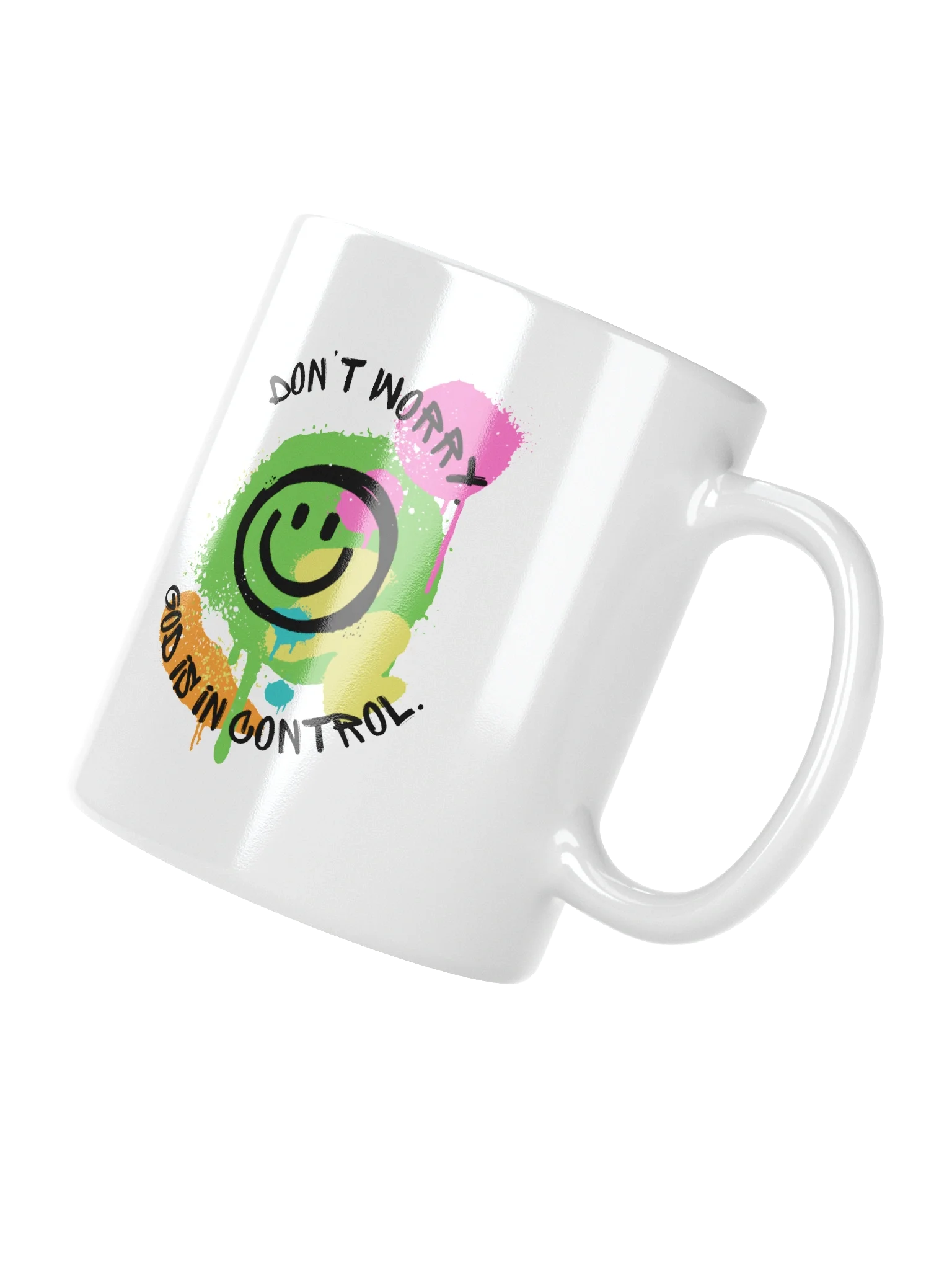 Don't Worry, God Is In Control Mug product image (8)