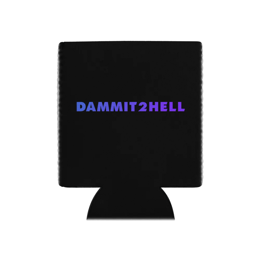 dammit2hell Coozie product image (1)