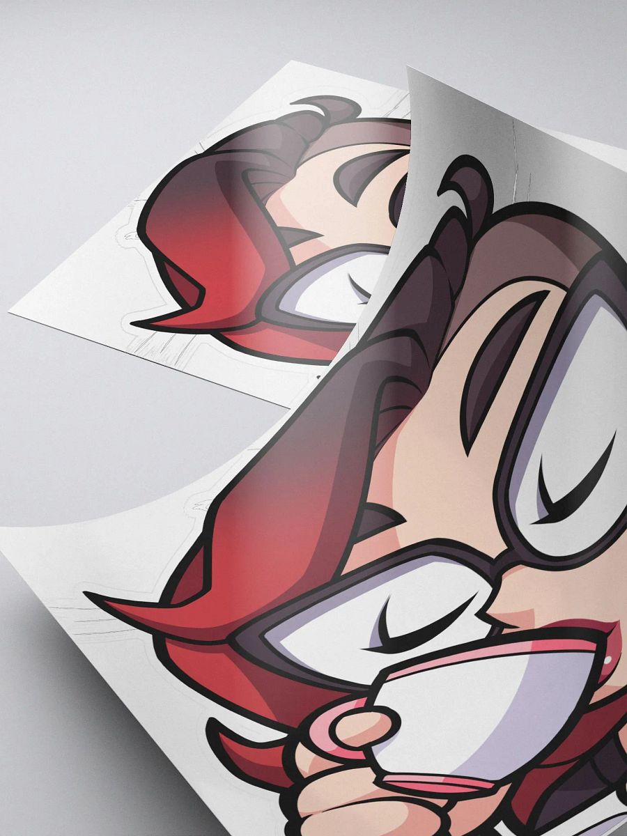 Nikatine Sip Emote Sticker product image (4)