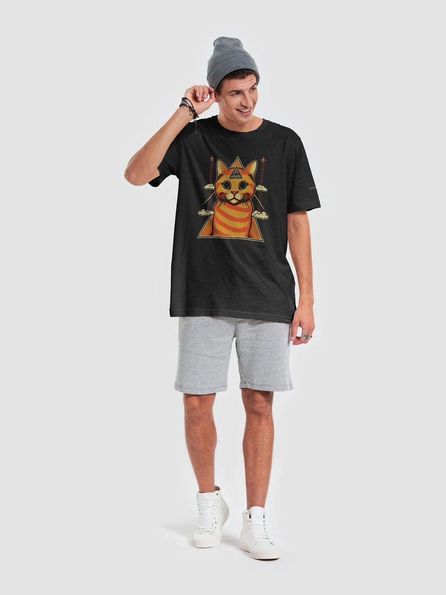 Illuminati Chemtrails Cat Tee - Dark Colors product image (36)