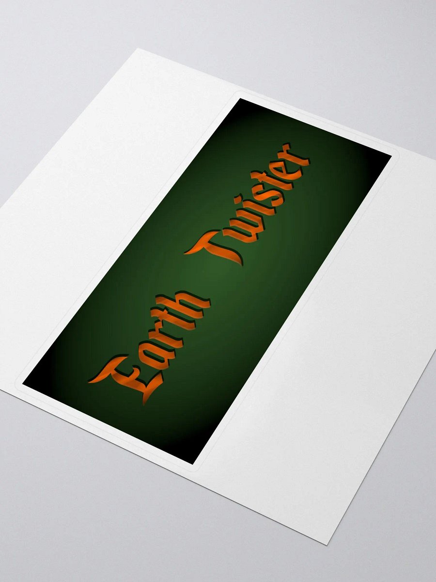 Earth Twister Sticker product image (3)