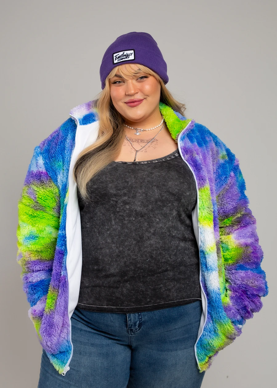 Keep Going Tie Dye Fleece - Full Zip product image (10)