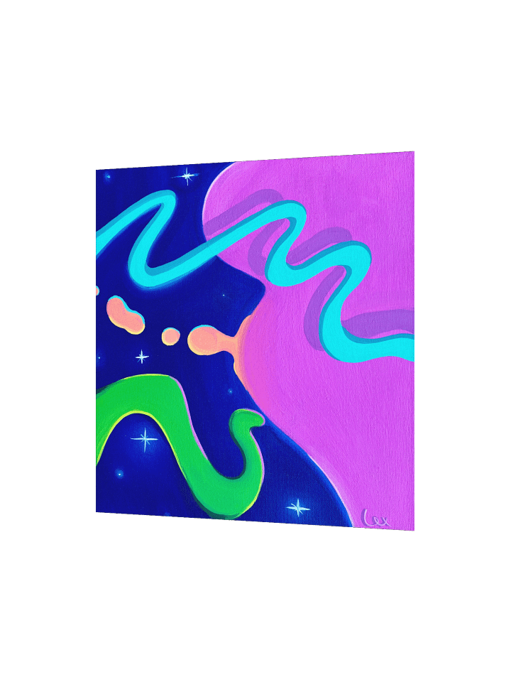 Lava and Light Matte Poster product image (2)