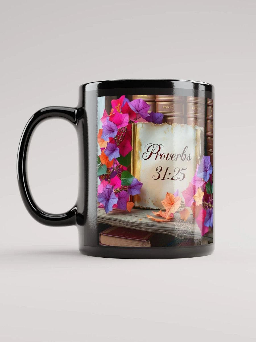 Proverbs 31:25 Floral Mug product image (5)
